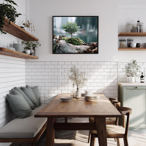 Minimalist Bonzai Ağaç Tablo