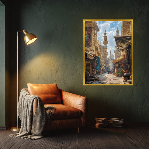 Vintage Çarşı Tablo