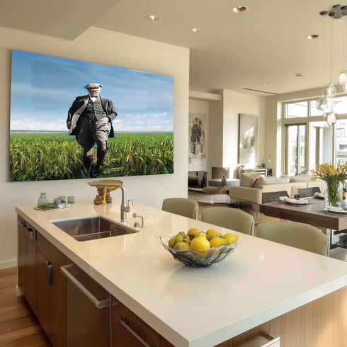 Klasik Yürüyen Atatürk Tablosu