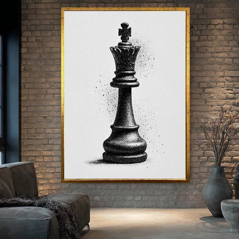 Satranç Taşı Tablo