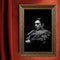 The Godfather Al Pacino Kanvas Tablo, Don Corleone Film Portresi Siyah Zemin Modern Duvar Dekoru, Sinema Temalı Sanat Eseri