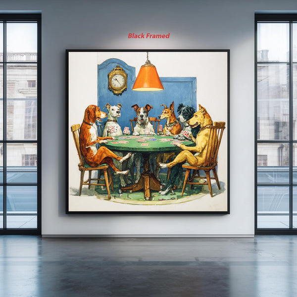 Köpekler Poker Oynuyor Tablo