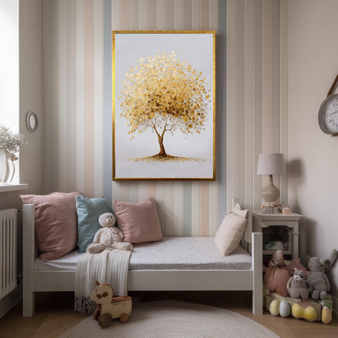 Altın Ağaç Tablo