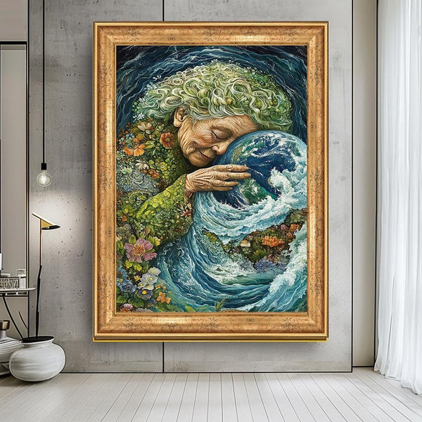 Dünyanın Annesi Tablo Sürreal Tablo