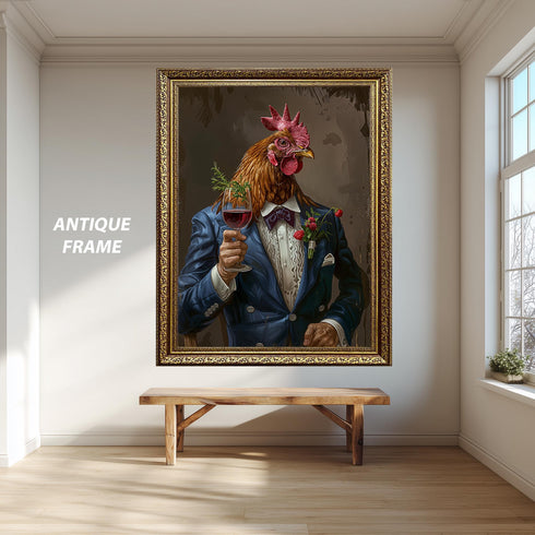 Sürreal Horoz Tablosu