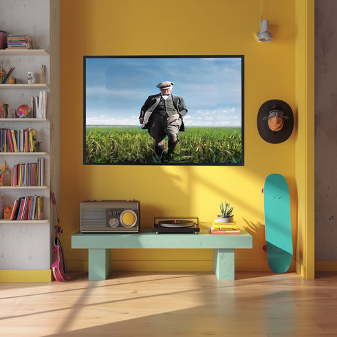 Klasik Yürüyen Atatürk Tablosu