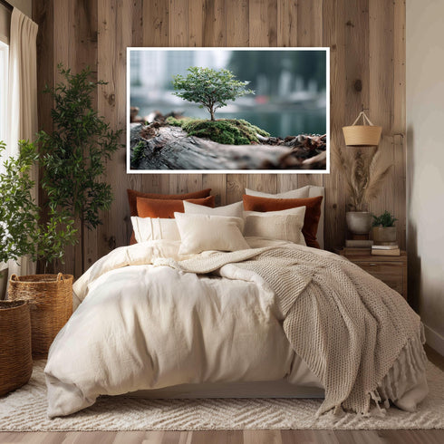 Minimalist Bonzai Ağaç Tablo