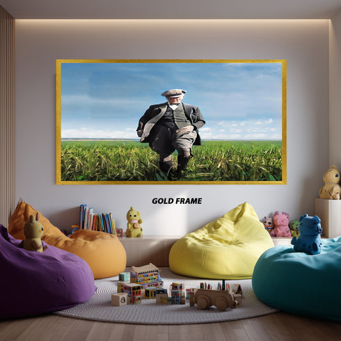 Klasik Yürüyen Atatürk Tablosu