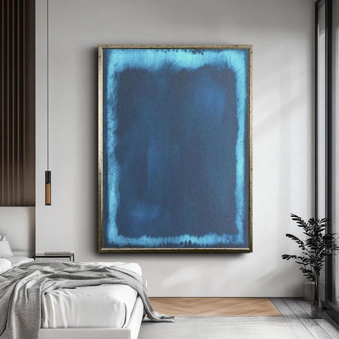 Mark Rothko Mavi Soyut Tablo