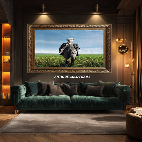 Klasik Yürüyen Atatürk Tablosu