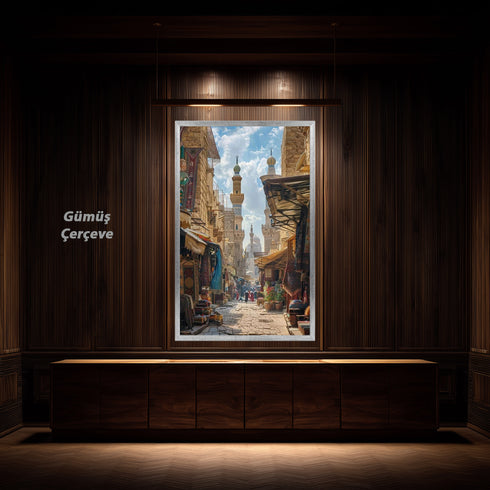 Vintage Çarşı Tablo