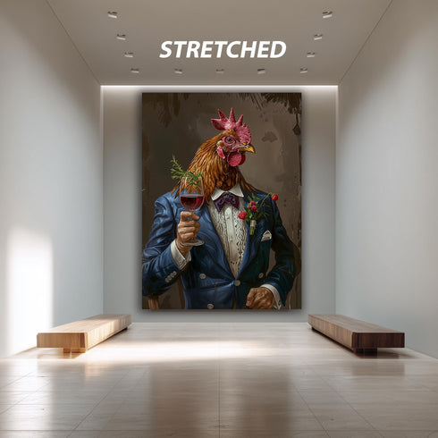 Sürreal Horoz Tablosu