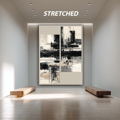 Soyut Siyahımsı Tablo