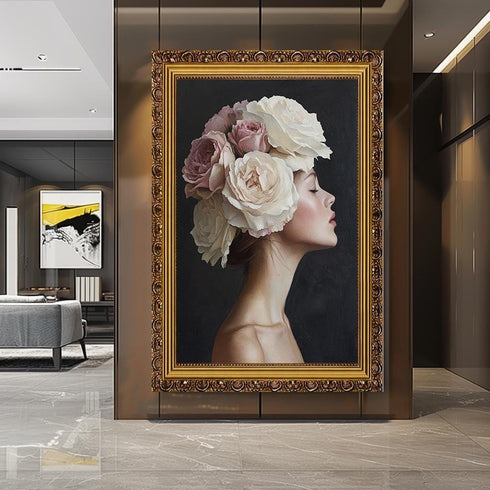 Çiçek Saçlı Kadın