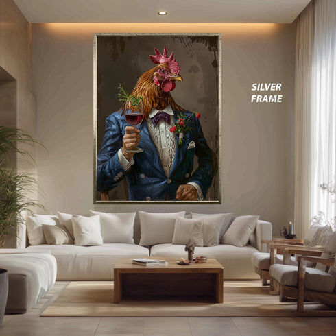 Sürreal Horoz Tablosu