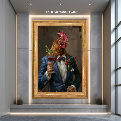 Sürreal Horoz Tablosu