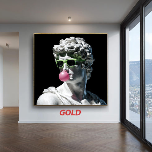 Pop Art Heykel Tablo