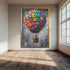 Graffiti Balon Alfabeler Tablo