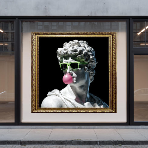 Pop Art Heykel Tablo