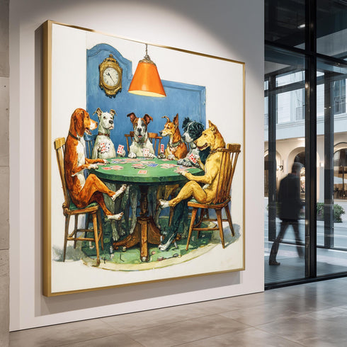 Köpekler Poker Oynuyor Tablo